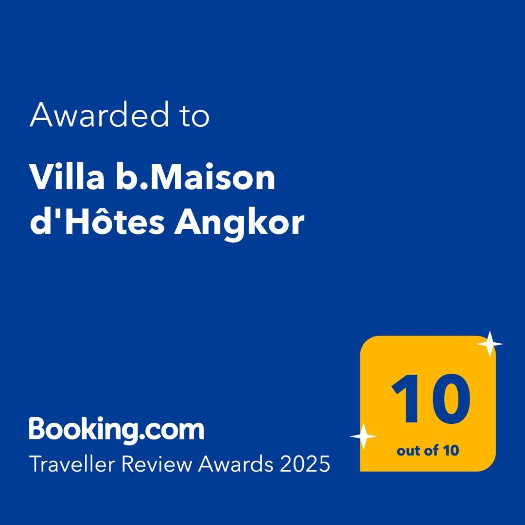Villa B.Maison D'Hotes Angkor Сиемрип Экстерьер фото
